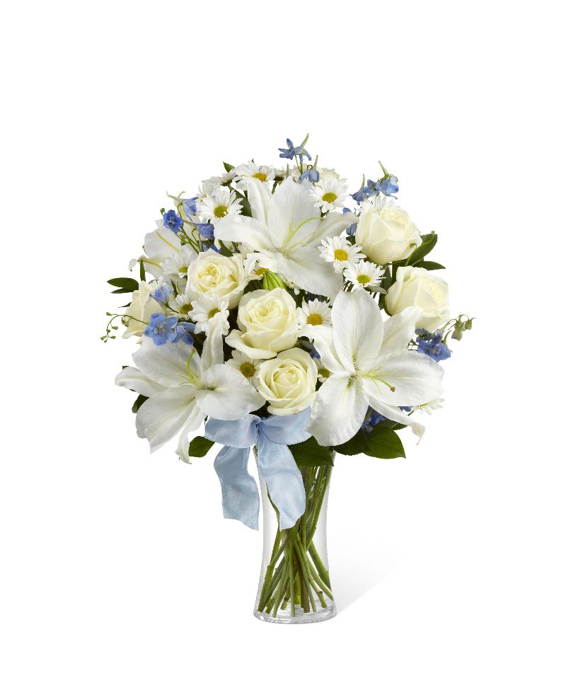 Bouquet de fleurs Sweet Peace Bouquet vase included