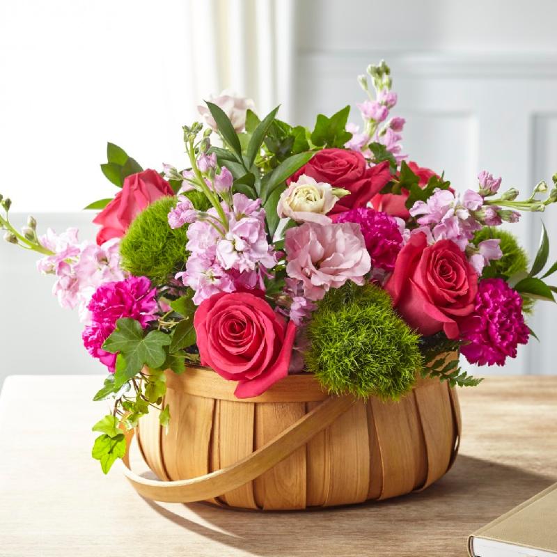 Bouquet de fleurs Radiance in Bloom Basket