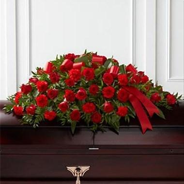 Bouquet de fleurs Dearly Departed Casket Spray Bouquet de fleurs Dearly Departed Casket Spray