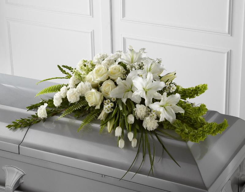 Bouquet de fleurs The FTD Resurrection Casket Spray Bouquet de fleurs The FTD Resurrection Casket Spray