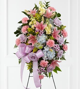 Bouquet de fleurs The FTD Blessings of the Earth Easel