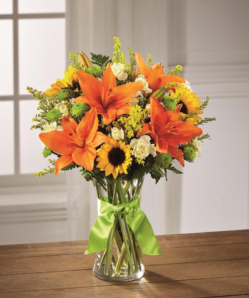 Bouquet de fleurs Send Sunlight Lily Bouquet