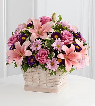 Bouquet de fleurs The FTD Loving Sympathy Basket Bouquet de fleurs The FTD Loving Sympathy Basket