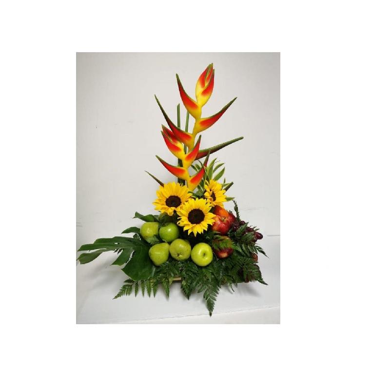 Bouquet de fleurs Special Sunflowers with fruit