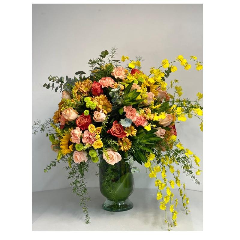 Bouquet de fleurs Extra large Polychromatic PREMIUM