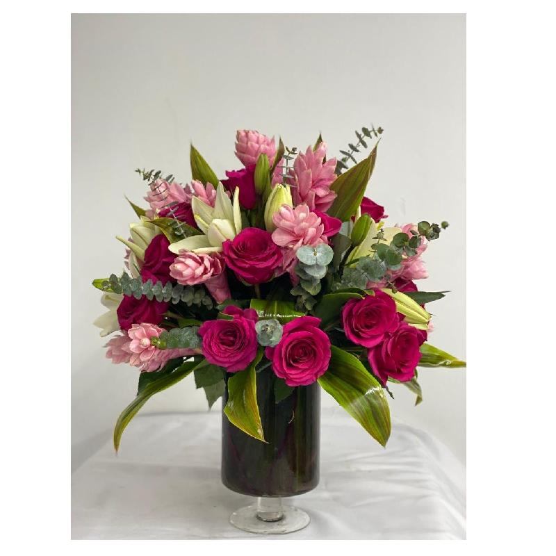 Bouquet de fleurs Special Ginger, Rose And Lily Bouquet de fleurs Special Ginger, Rose And Lily