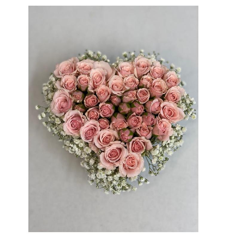 Bouquet de fleurs Mini roses heart