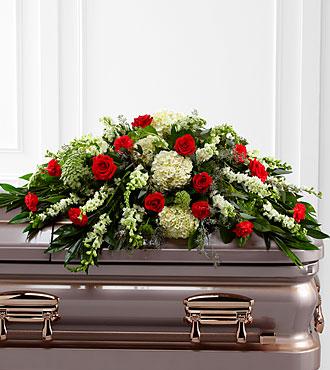Bouquet de fleurs The FTD Sincerity Casket Spray Bouquet de fleurs The FTD Sincerity Casket Spray