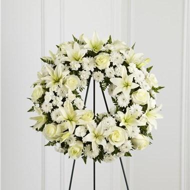 Bouquet de fleurs Treasured Tribute Wreath