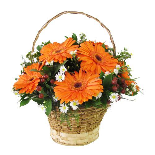 Bouquet de fleurs Radiance - Orange