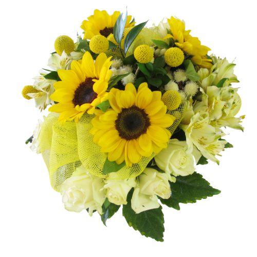 Bouquet de fleurs Sunshine