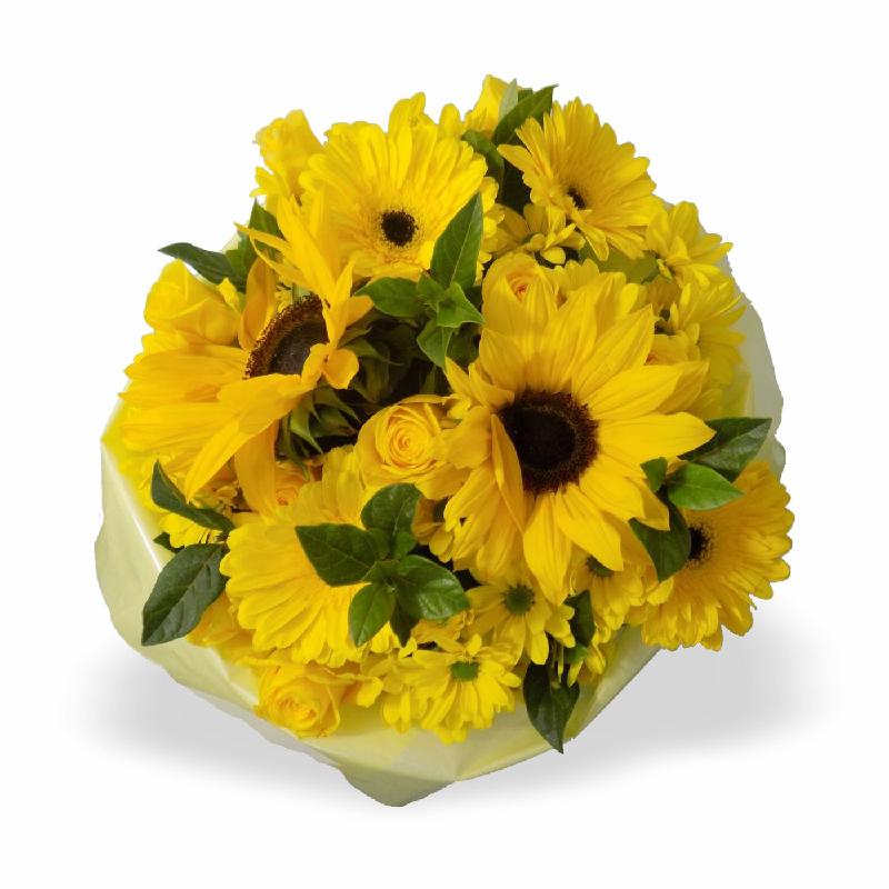 Bouquet de fleurs Yellow Bunch MED