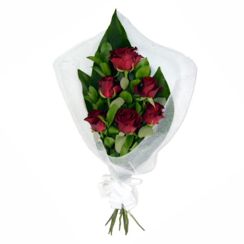 Bouquet de fleurs Red Roses in Wrapping