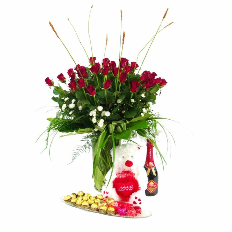 Bouquet de fleurs 50 Ways to say I Love U