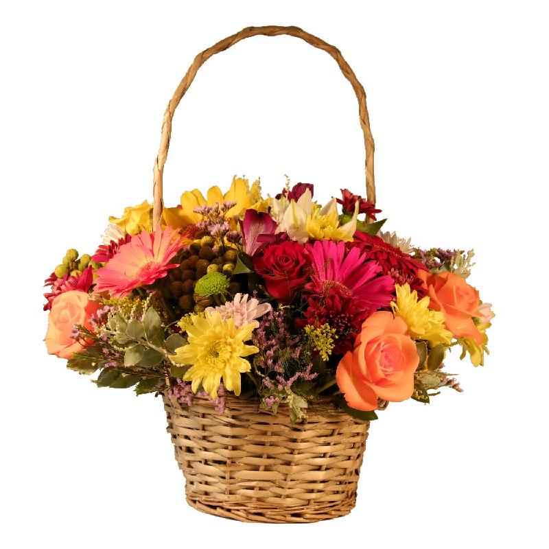Bouquet de fleurs Mixed Magic Basket