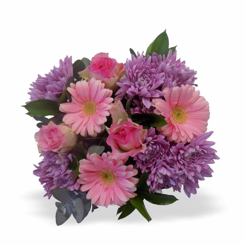 Bouquet de fleurs Pink Bunch SML