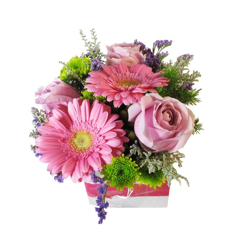 Bouquet de fleurs Pretty in Pink