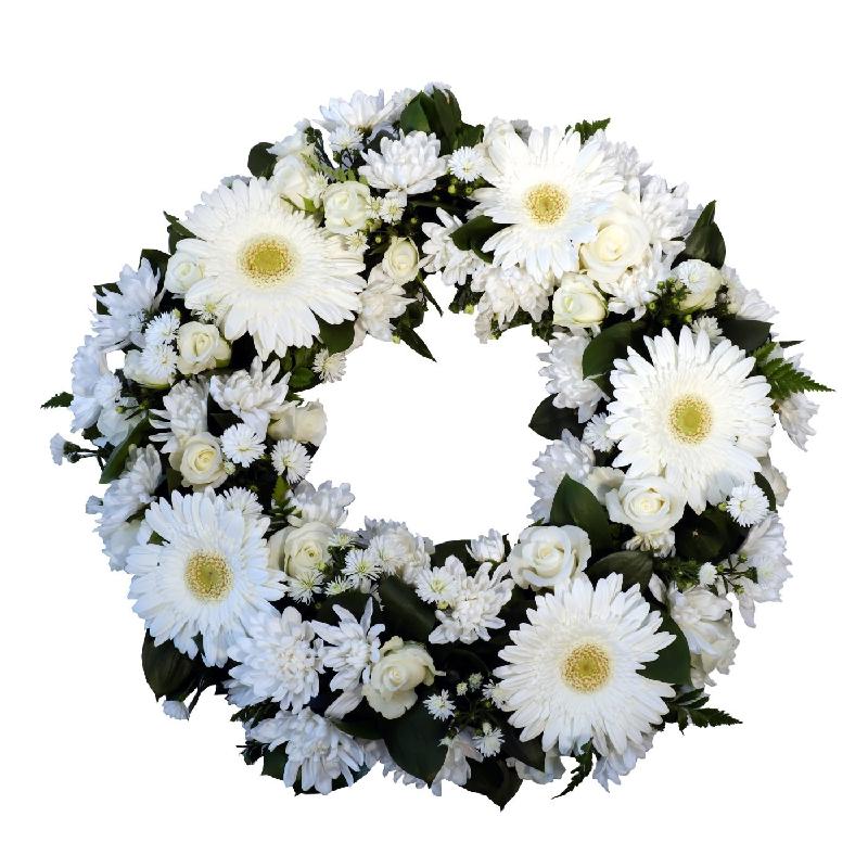 Bouquet de fleurs White Wreath