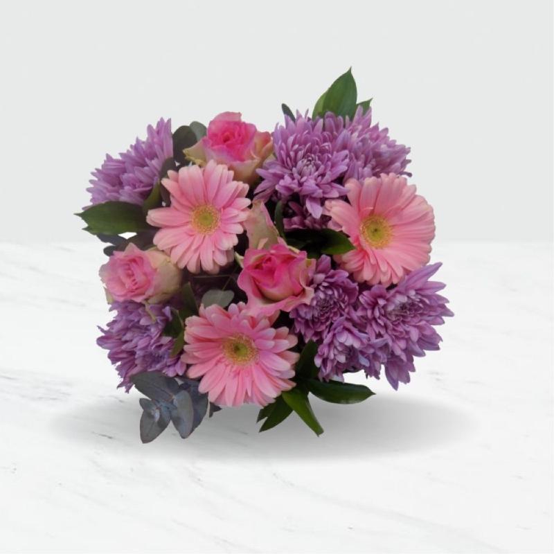 Bouquet de fleurs Pink Mixed Bunch