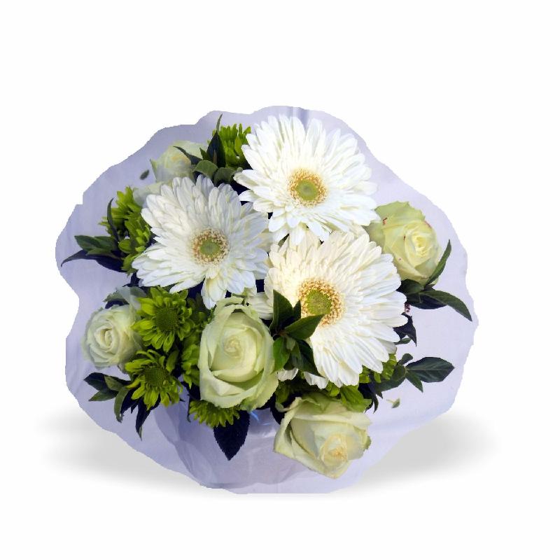 Bouquet de fleurs White Bunch SML