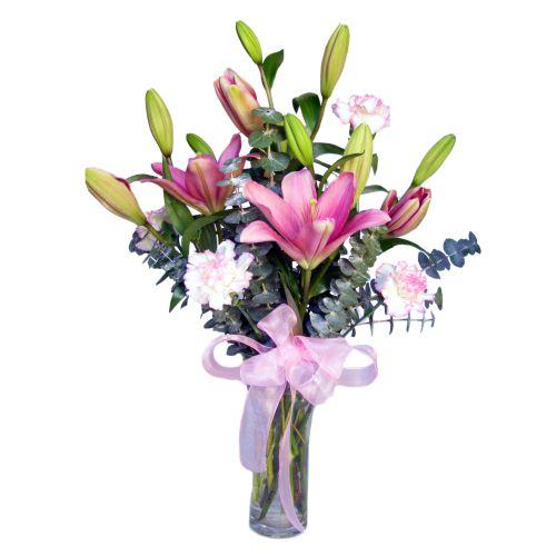 Bouquet de fleurs Lily Marlene