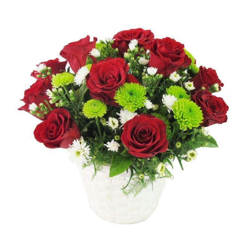 Bouquet de fleurs Emma - Red