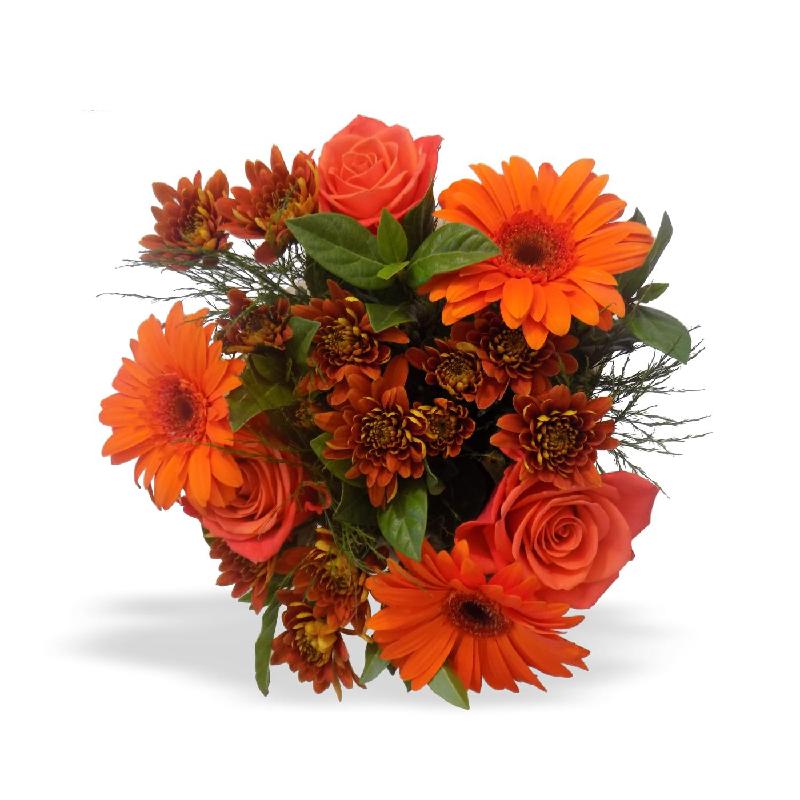 Bouquet de fleurs Orange Bunch SML