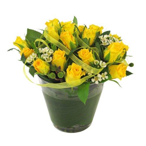 Bouquet de fleurs Yellow Sparkles