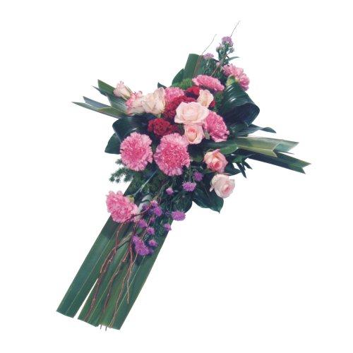 Bouquet de fleurs Sympathy Cross