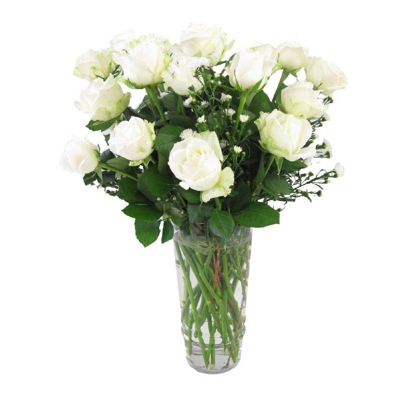 Bouquet de fleurs White Velvet