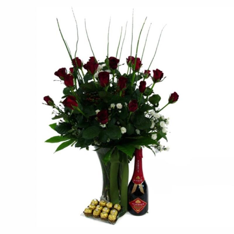 Bouquet de fleurs Love you more & more